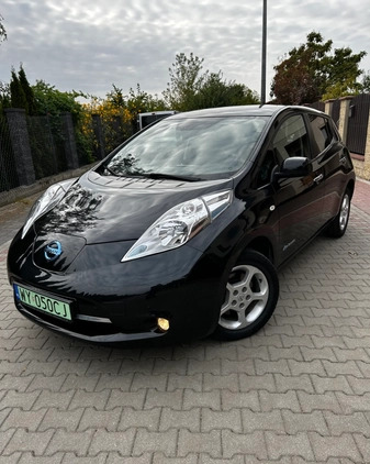 Nissan Leaf cena 43777 przebieg: 70000, rok produkcji 2016 z Człopa małe 466